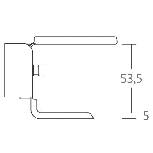 Niro Petersen Bootshakenhaltering mit Fuß