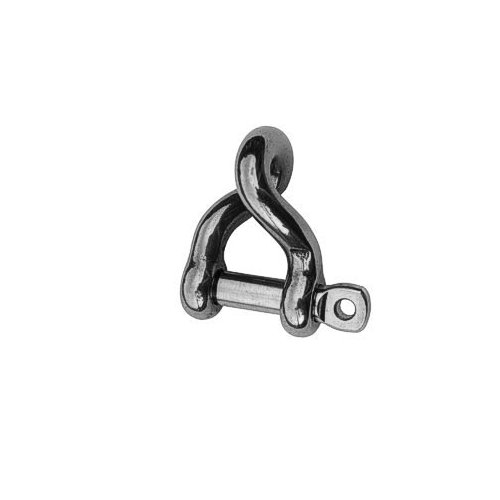 Schäkel Edelstahl gedreht einfach 5mm