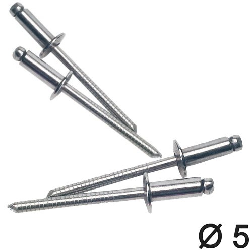 Popniete 5mm Edelstahl