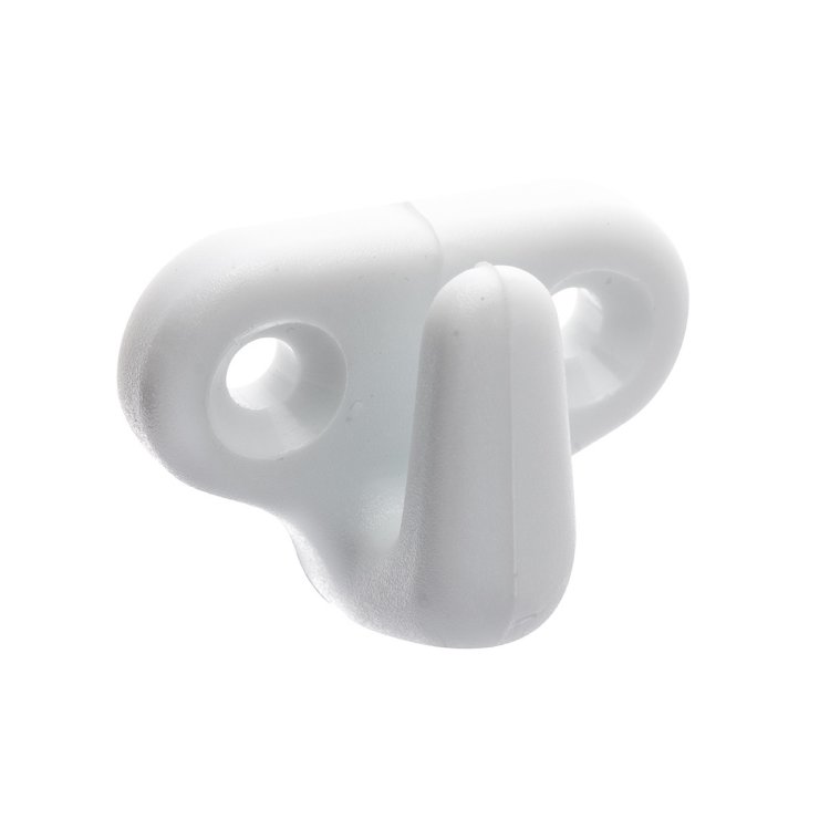 Haken Kunststoff weiß