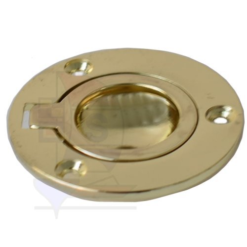 Bodenheber Messing Rund 55