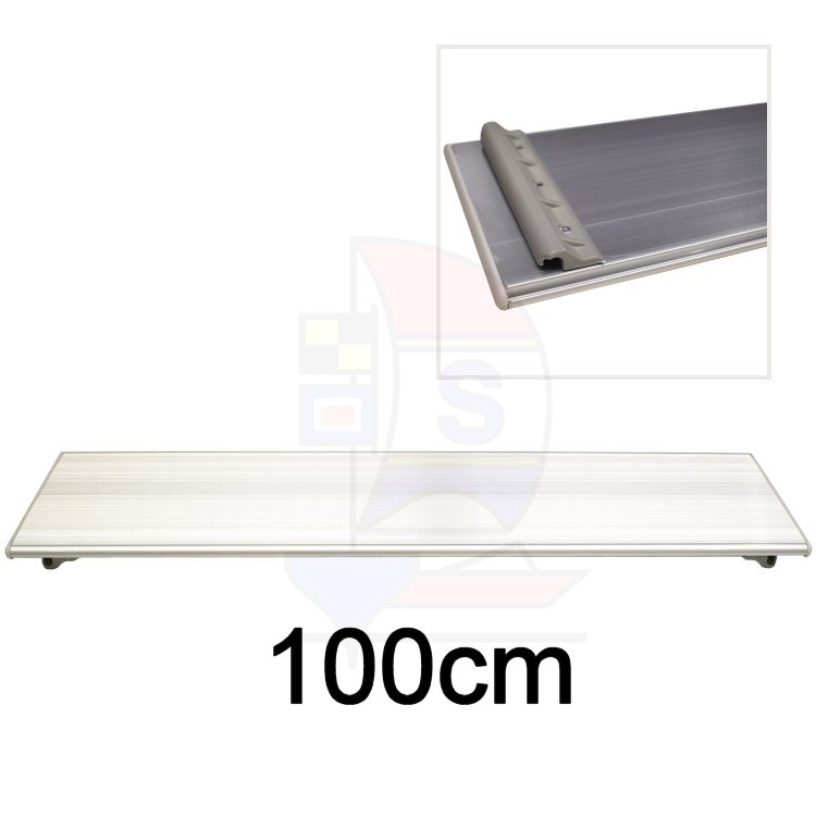 ALU Sitzbrett 100cm mit Keder