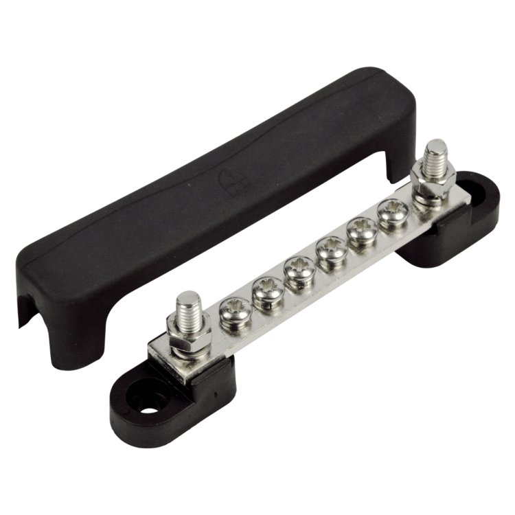 Masseschiene mit Abdeckkappe 6