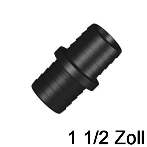 TruDesign Schlauchverbinder gerade 38mm (1 1/2 Zoll)