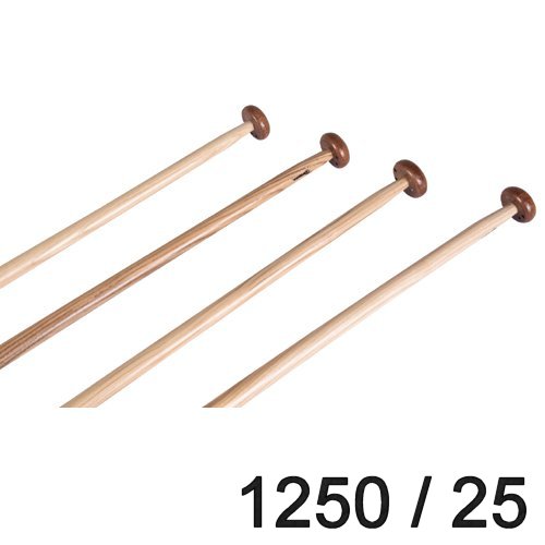 Flaggenstock Kiefer / Mahagoni 1250mm 25mm