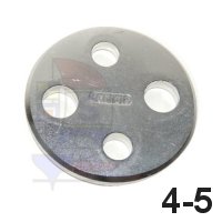 Bartels Vierlochscheibe 4-5mm Vorstag