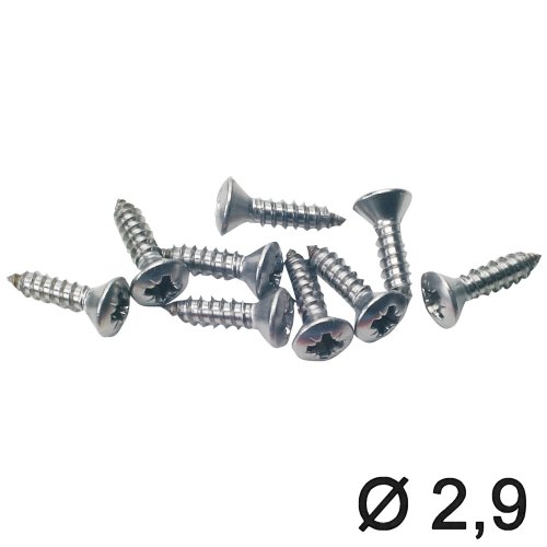 Linsensenkkopf 2,9 (Knipping DIN 7983)