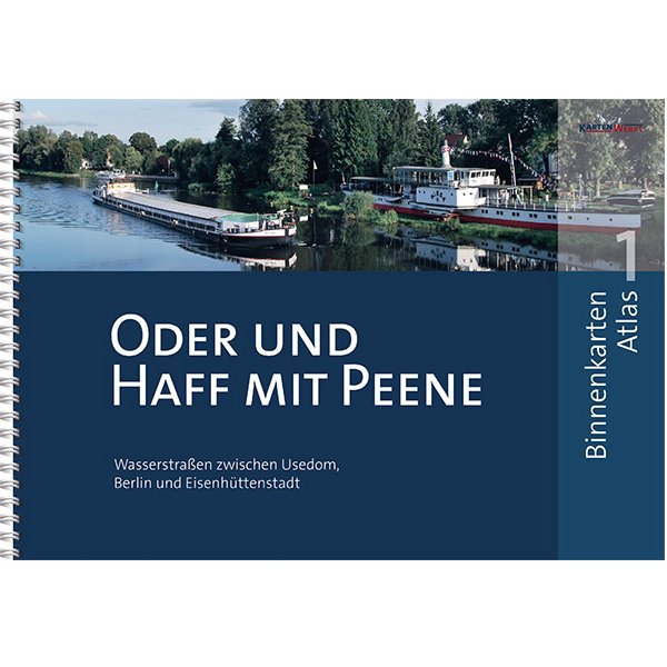 Sportbootkarten Binnen 1 - Oder und Haff mit Peene