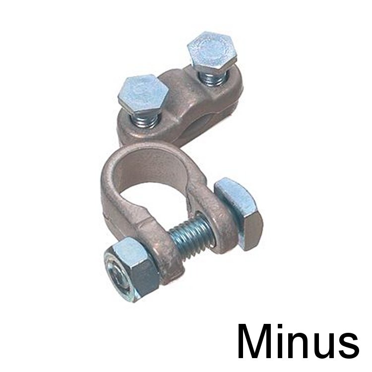 Polklemme Einfach Minuspol