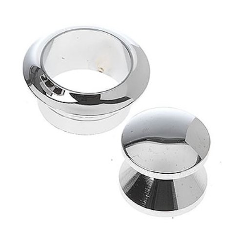 Verschlußbox Messing verchromt