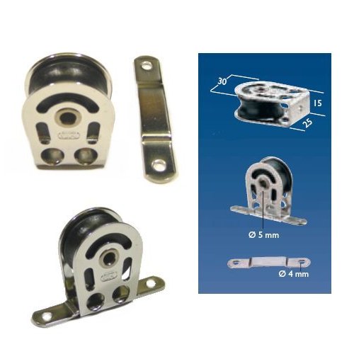 Sprenger Block 8mm stehend mit Lasche