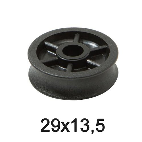 Seilscheibe Kunststoff 29 x 13,5