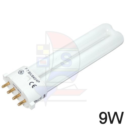 Kompaktleuchtstofflampe Sockel 2 G7,  4Pin,  9W
