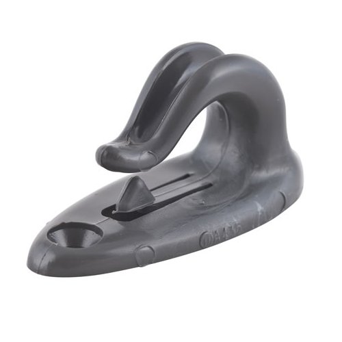 Schnapphaken mit Feder anthrazit HA 435