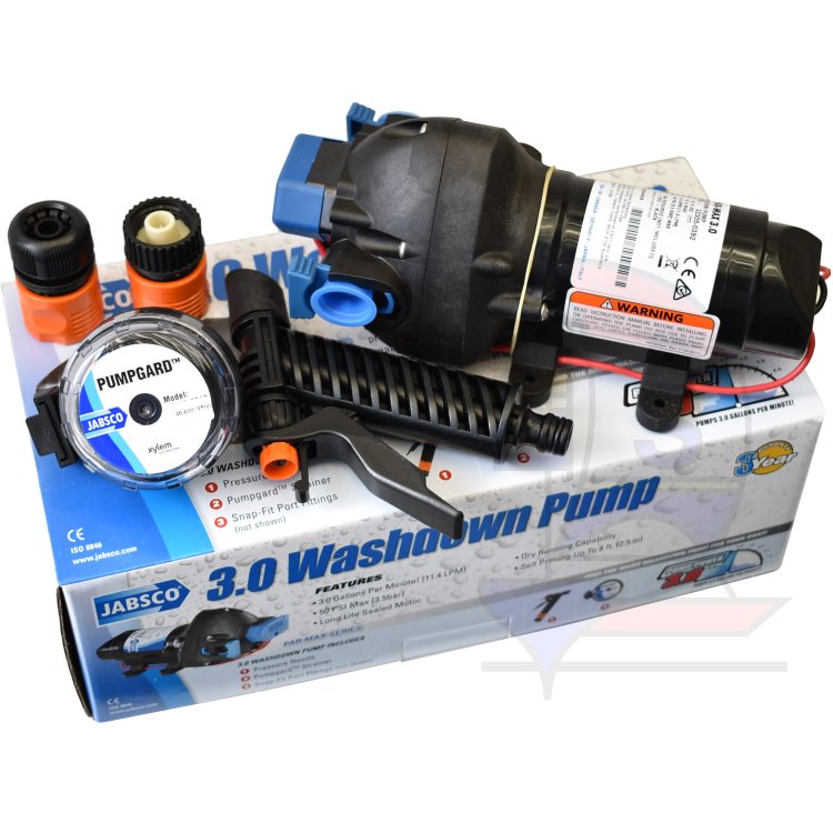 Jabsco PAR Max 3.0 Deckswaschpumpe 12V