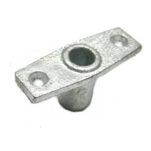 Rudergabelbuchse Einlaß verzinkt 15