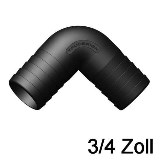 TruDesign Schlauchverbinder Winkel 19mm (3/4 Zoll)