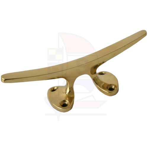 Belegklampe 75mm Messing