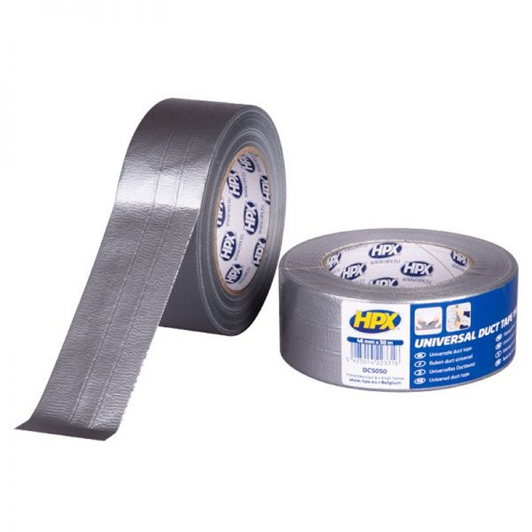 HPX Gewebeband duct Tape 48mx50mm silber