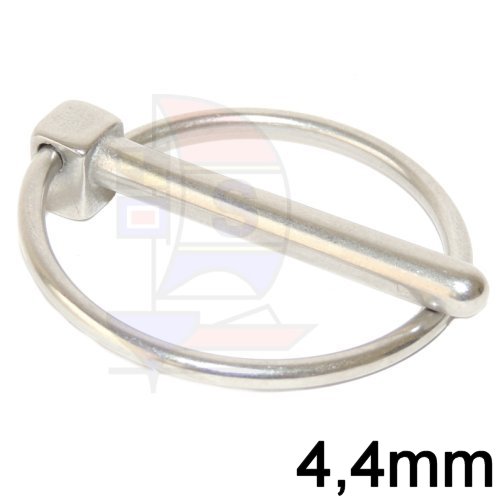 Klappsplint mit Ring 4,4