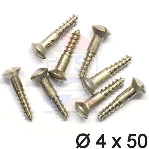 Linsensenkkopfschraube 4 (DIN 95) 50mm