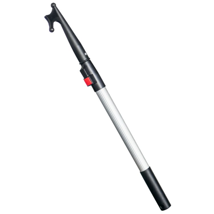 Bootshaken mit Arretierung / 130-220cm