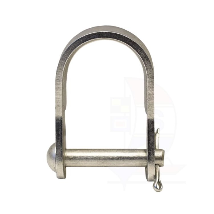 Schäkel extra weit 6mm mit Steckbolzen