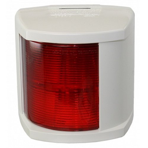 Hella Marine Mod. 2984 Backbordlaterne 12V / 25W weißes Gehäuse