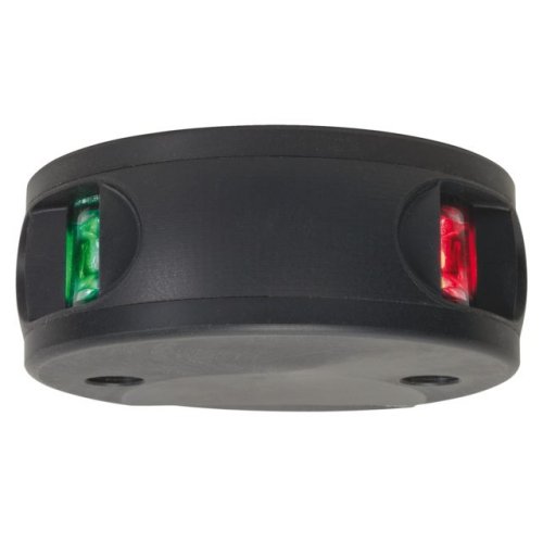 Aqua Signal Serie 34 Zweifarbenlaterne LED schwarzes Gehäuse