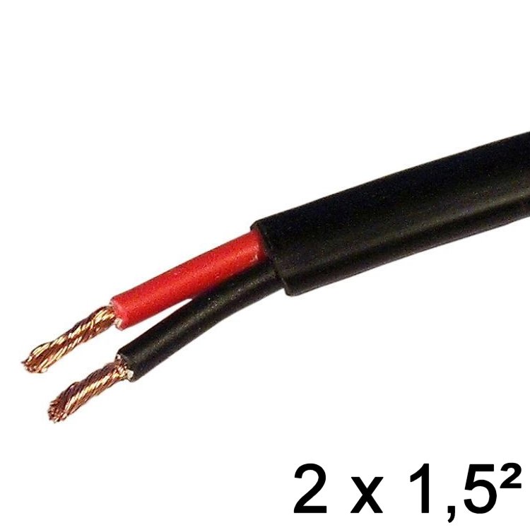 Anschlusskabel 2 Adrig 1,5²