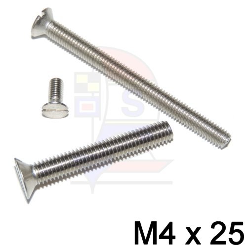 Senkkopfschraube M4 (DIN 963) x 25