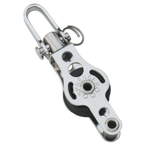 Sprenger Micro Block 1fach + Unterbügel mit Wirbel 6mm