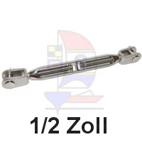 Selden Wantenspanner Bronze 1/2 Zoll