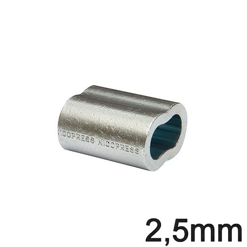 NicoPress Presshülse 2,5mm