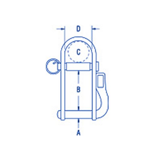Ronstan Fallschäkel RF 1032