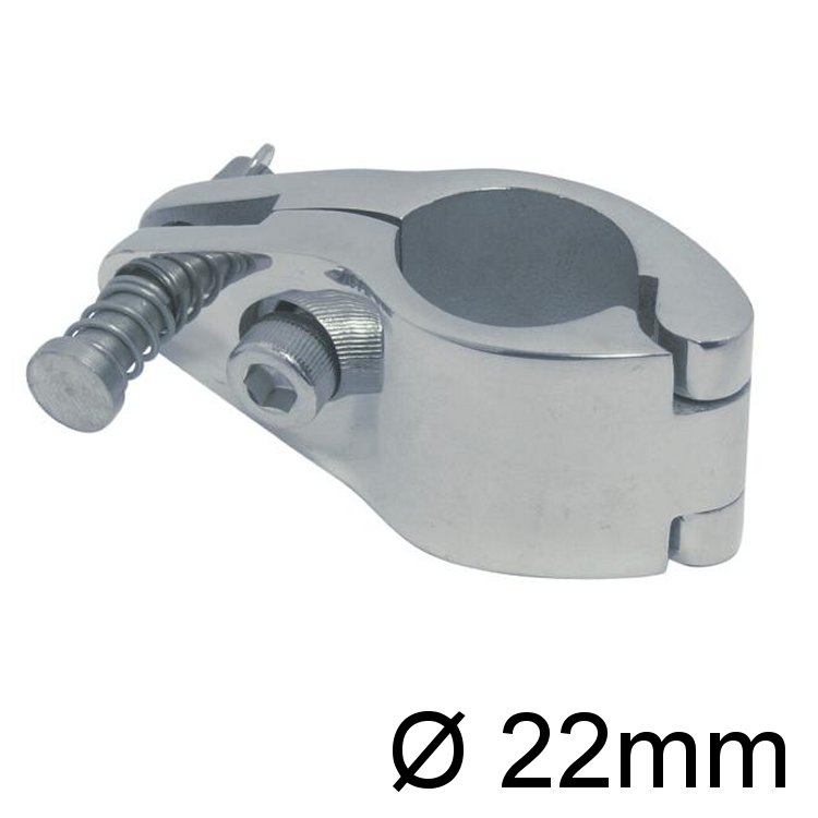 Rohrmittelgelenkstück aufklappbar 22mm
