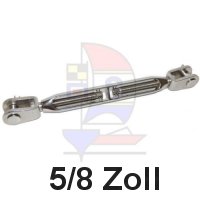 Selden Wantenspanner Bronze 5/8 Zoll