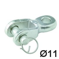 Toggle Auge / Gabel 11mm