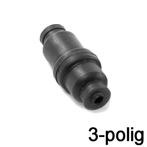 Kupplung gummiert 3-polig