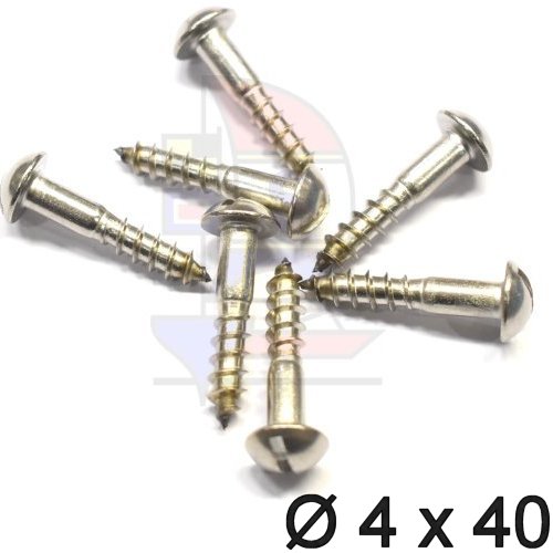 Halbrundkopfschraube 4 (DIN 96) 40mm