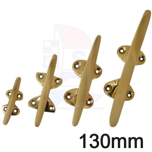 Belegklampe 130mm Messing