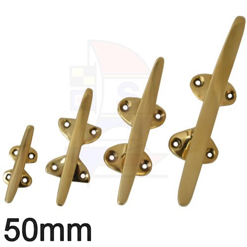 Belegklampe 50mm Messing