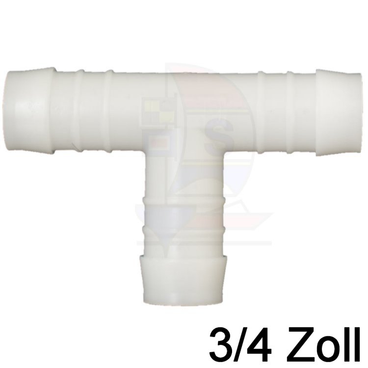 Schlauchverbinder T-Stück 3/4 Zoll