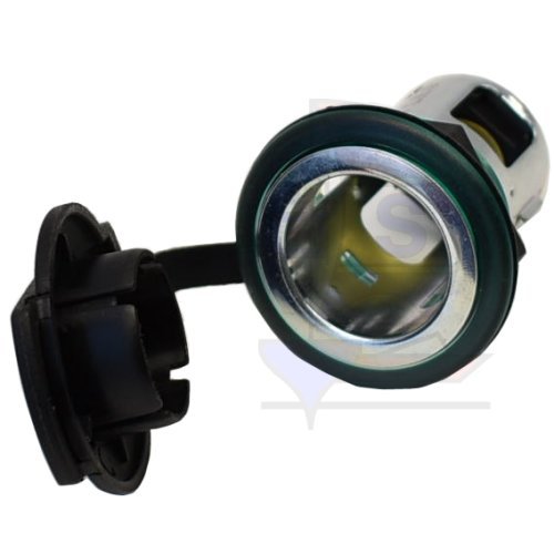 Einbau-Steckdose rund mit Gewinde 20A