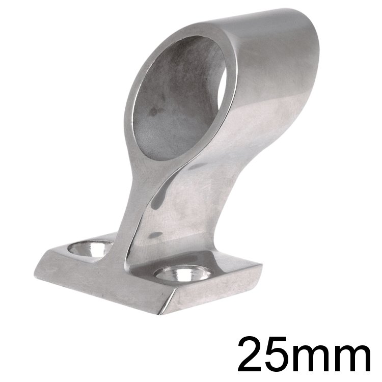 Handlauf-Rohrmittelstück Edelstahl 25mm