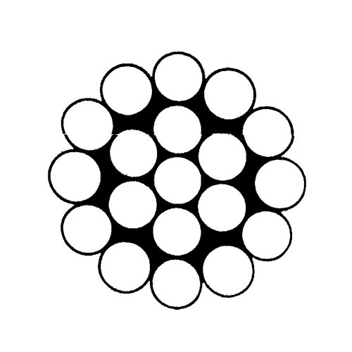 Edelstahldraht 1x19 steif