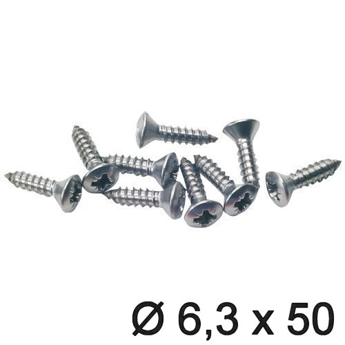 Linsensenkkopf 6,3 (Knipping DIN 7983) 50mm