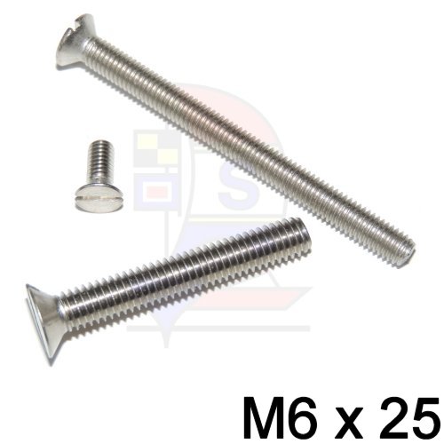 Senkkopfschraube M6 (DIN 963) x 25
