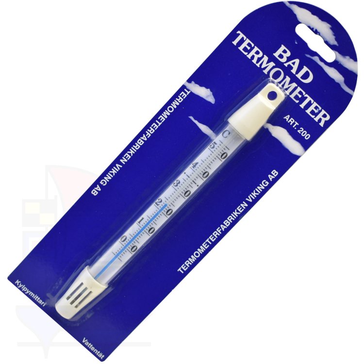 Badethermometer mit Gewicht