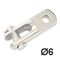 Toggle Petersen Auge / Gabel 6mm